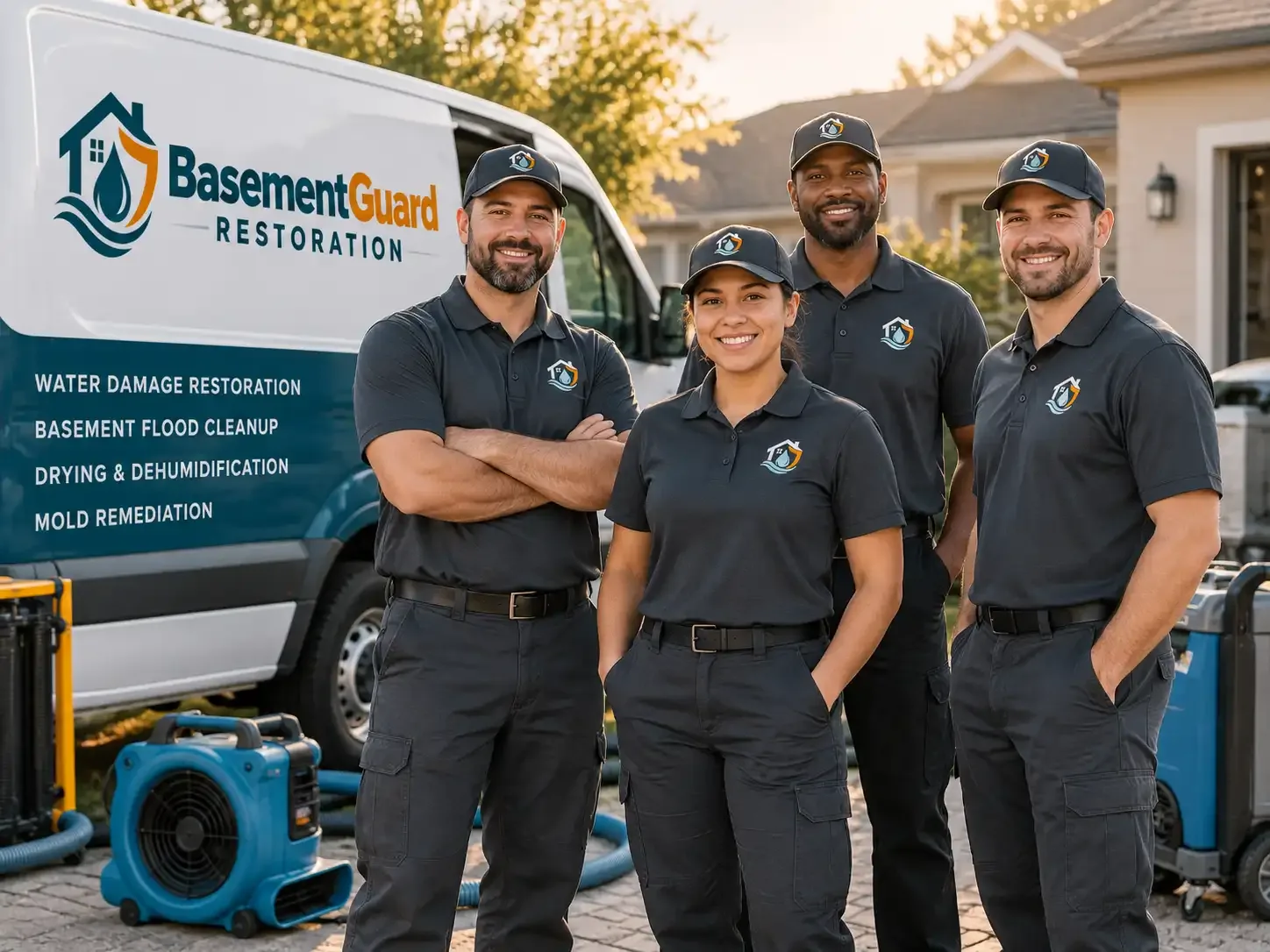 Basement Water Damage Restoration company in Hardenville, MO